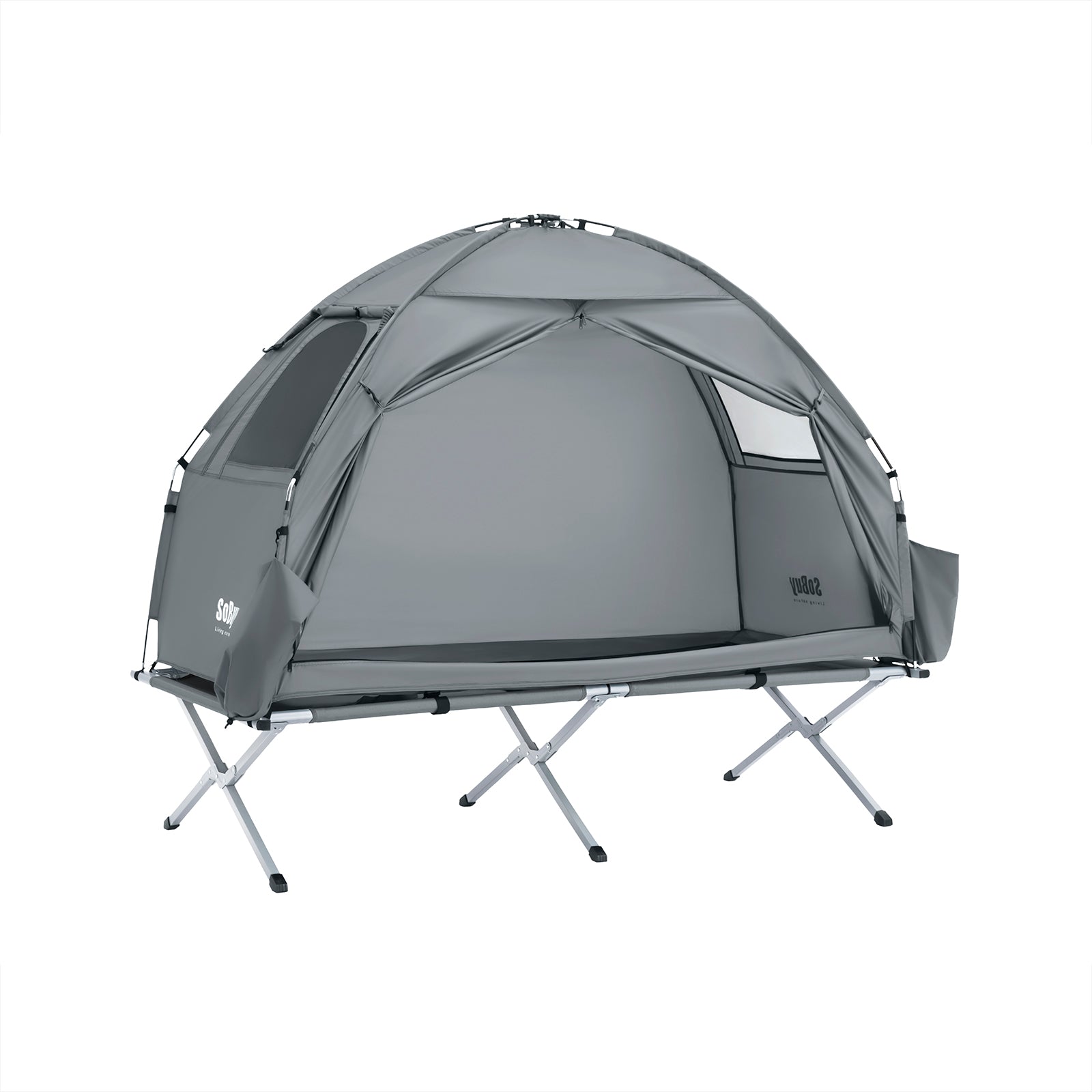 SoBuy 3-in-1 ympäristöystävällinen retkiteltta OGS32-II-HG