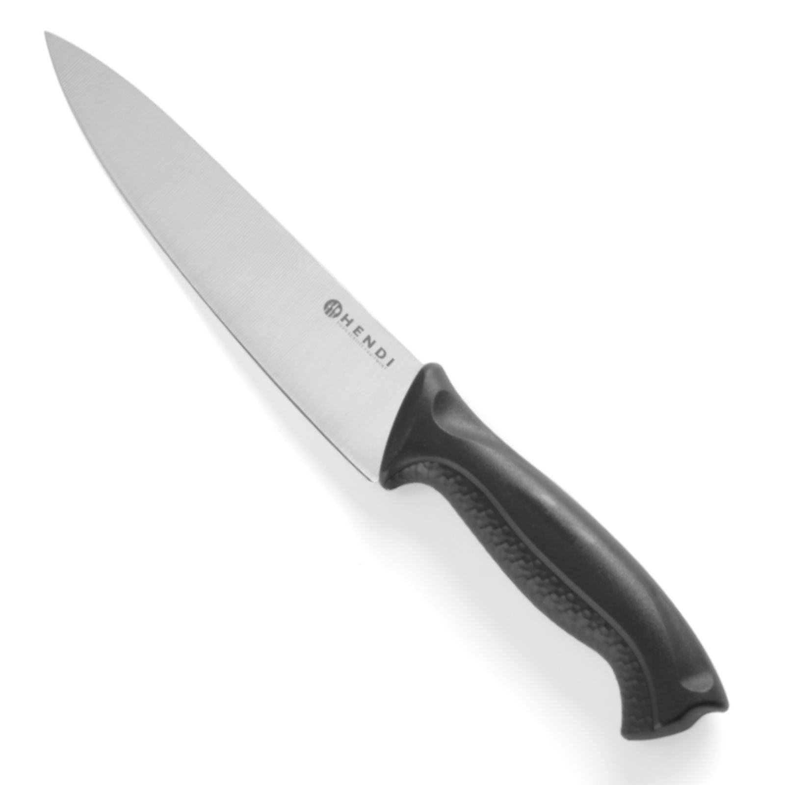 Ammattimainen musta HACCP-kokkiveitsi 180 mm - Hendi 842607