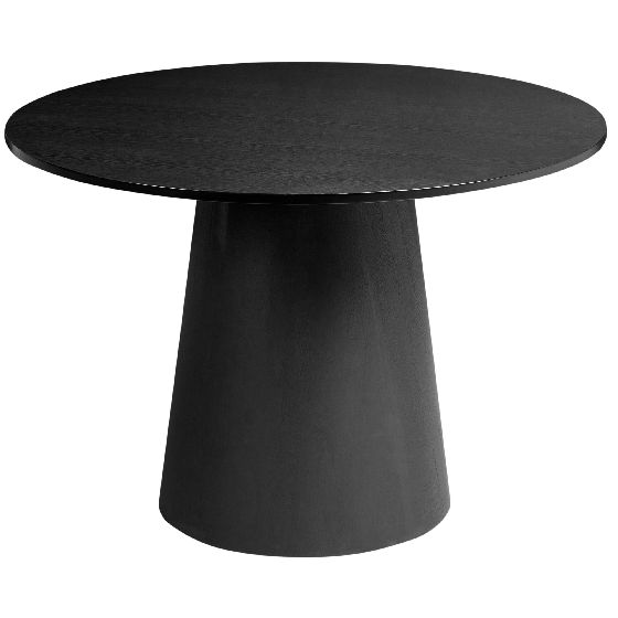 Ruokapöytä OYEN Musta 120 cm 120 cm
