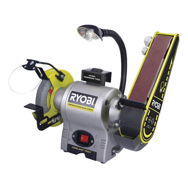 Ryobi RBGL250 -Yhdistelmähiomakone 370 W Nauha + Laikka