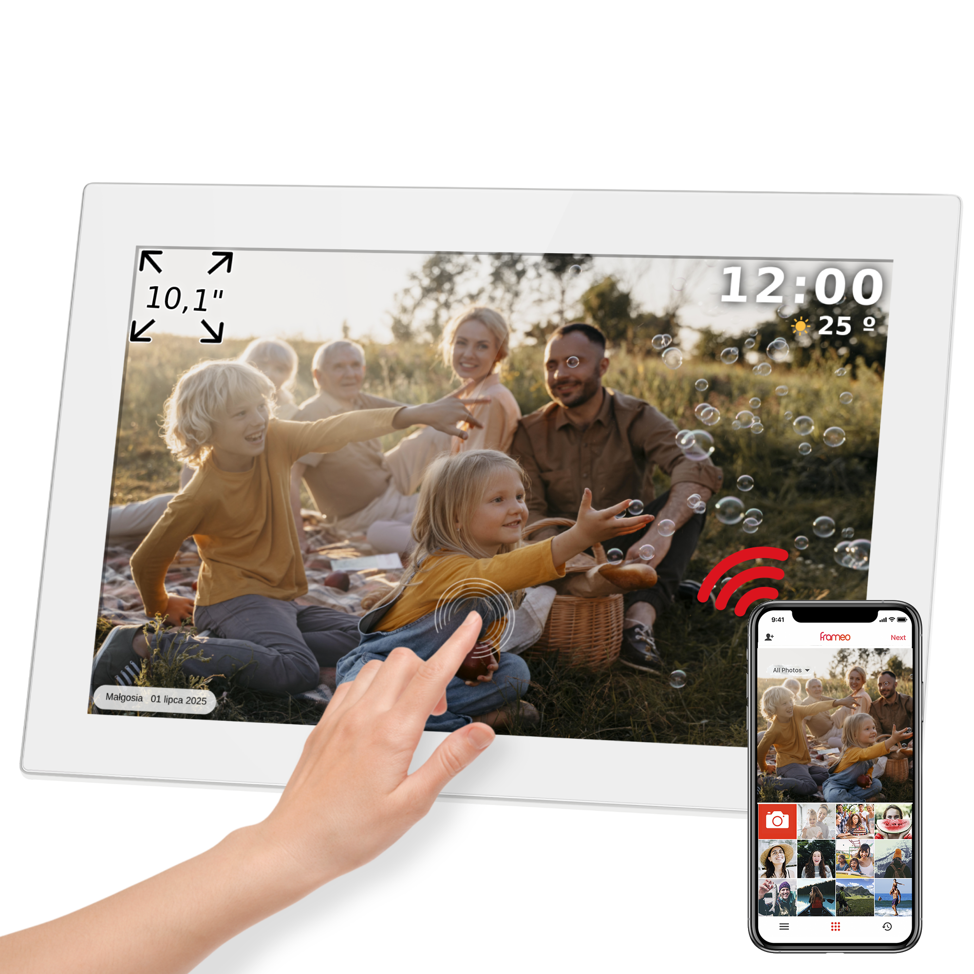 Kruger&Matz FRAMEO Wi-Fi 10.1