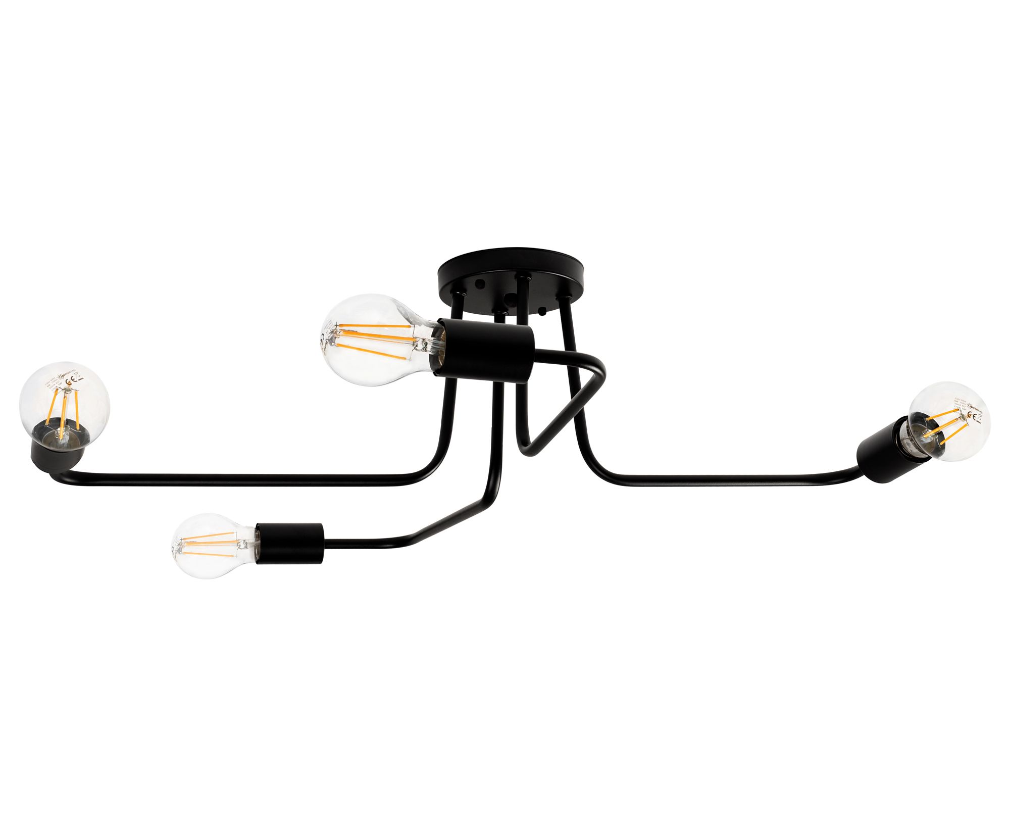 TOOLIGHT kattovalaisin APP013-4CW AGARO musta, 10x69x10cm