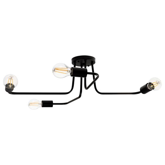 TOOLIGHT kattovalaisin APP013-4CW AGARO musta, 10x69x10cm