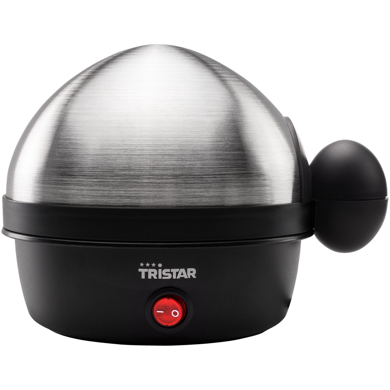 Munankeitin, ruostumattomasta teräksestä valmistettu kansi, 7 munaa, 350 W