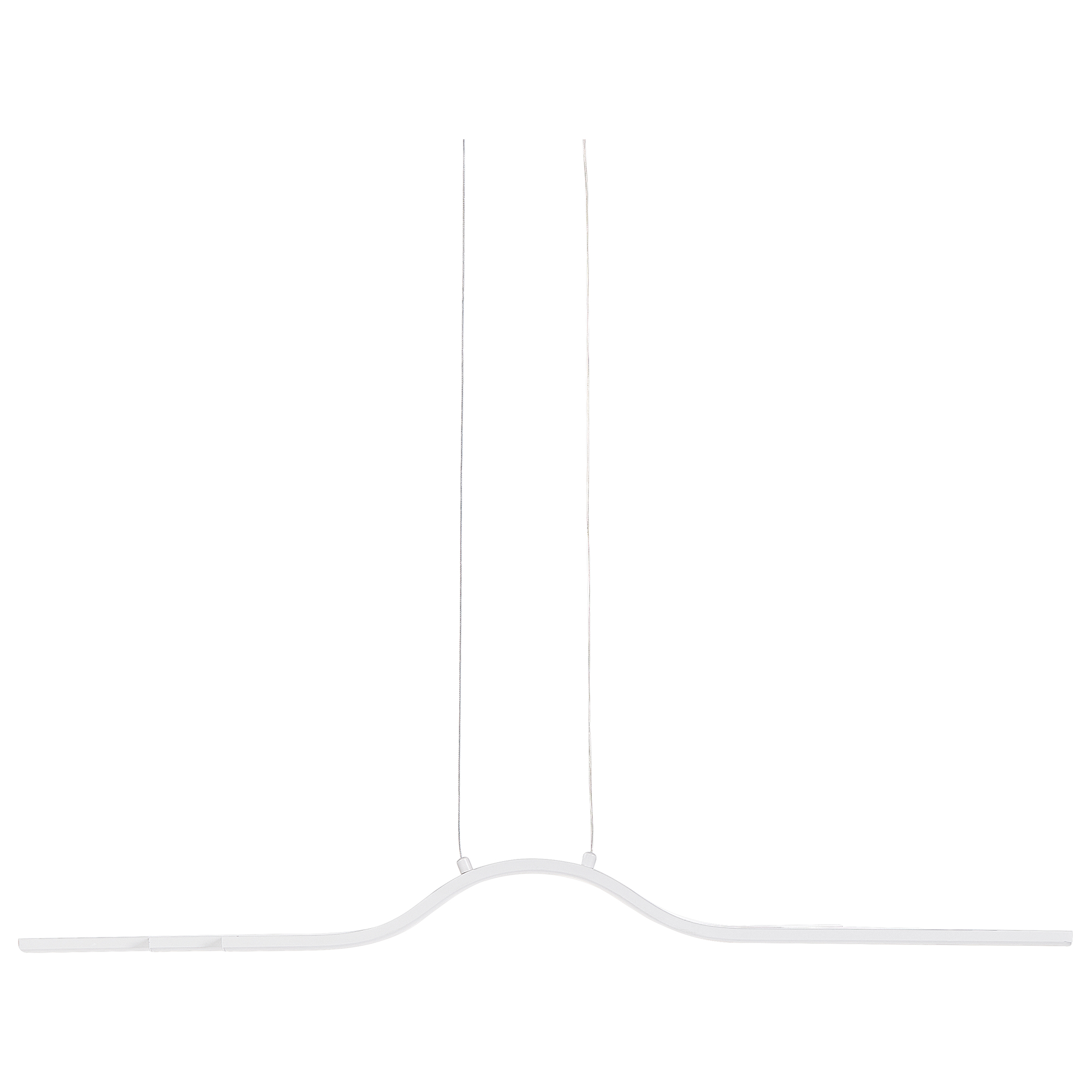 LED-riippuvalaisin HONGU himmentimellä metalli Valkoinen