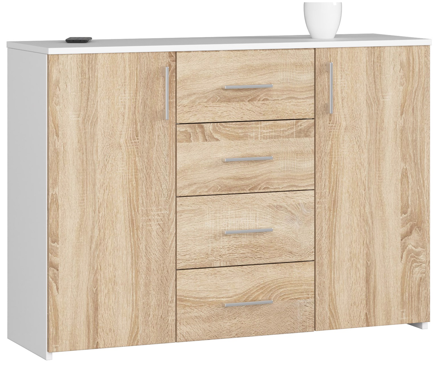 Akord Lipasto Säilytyskaappi Toimiva ja Tukeva 110x35x80