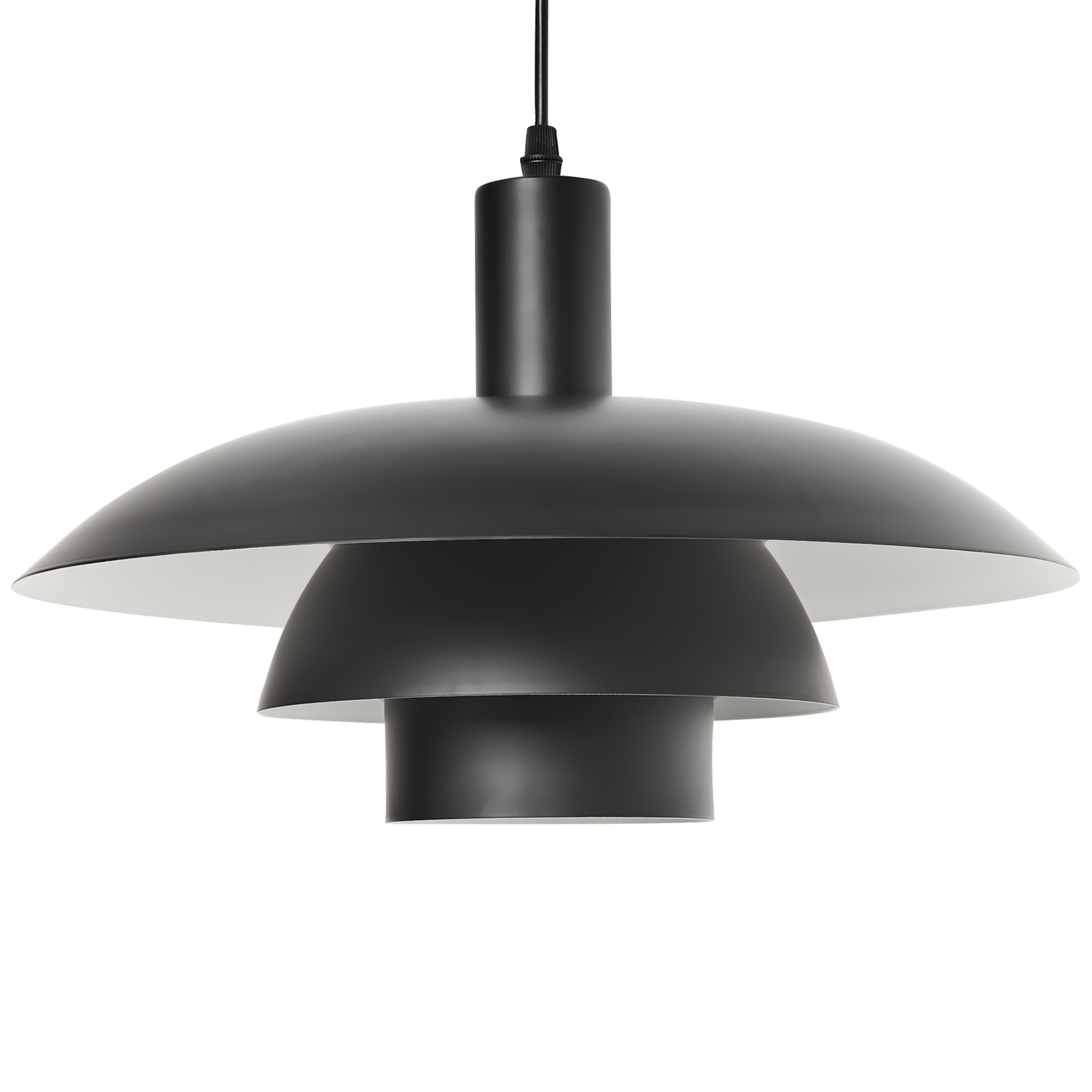 Riippuvalaisin HILBA metalli Musta