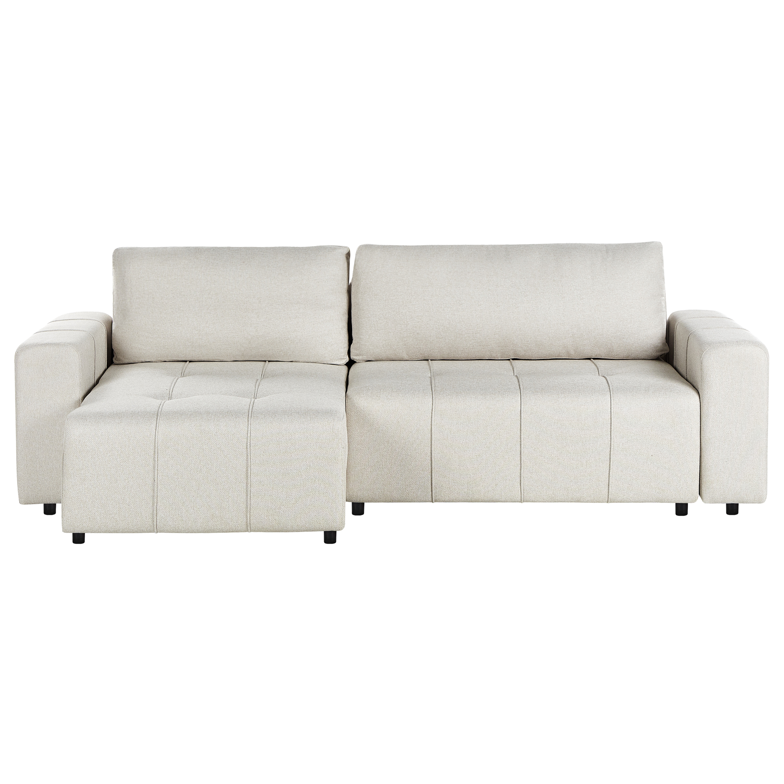 Kulmavuodesohva INNVIK kangas Vaaleanbeige 3-istuttava Oikea