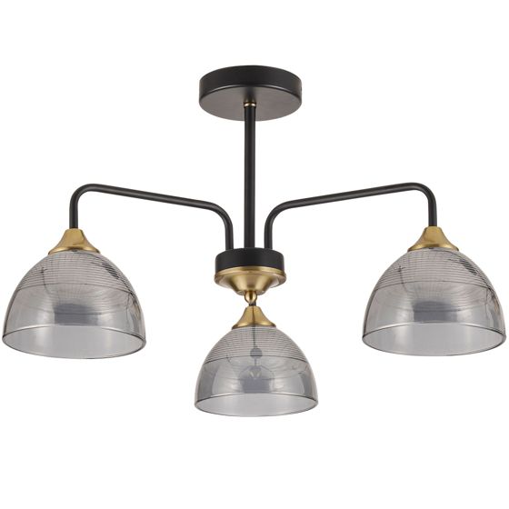 TOOLIGHT riippuva kattovalaisin G084-3C mustaharmaa, 54x54x30cm