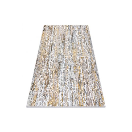 Matto GLOSS moderni 8487 63 Ornamentti, tyylikäs, glamour kulta / beige 120x170 cm