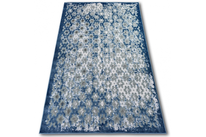 Matto AKRYYLI YAZZ 7006 ORIENT harmaa/sininen/väri norsunluu 133x190 cm