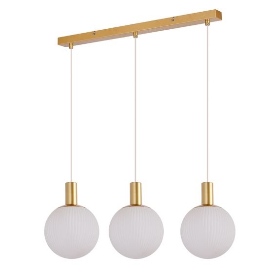 NETTLIFE riippuvalaisin, E27 Kultainen, riippuvalaisin, 3Valoa Korkeussäädettävä, moderni, riippuvalaisin