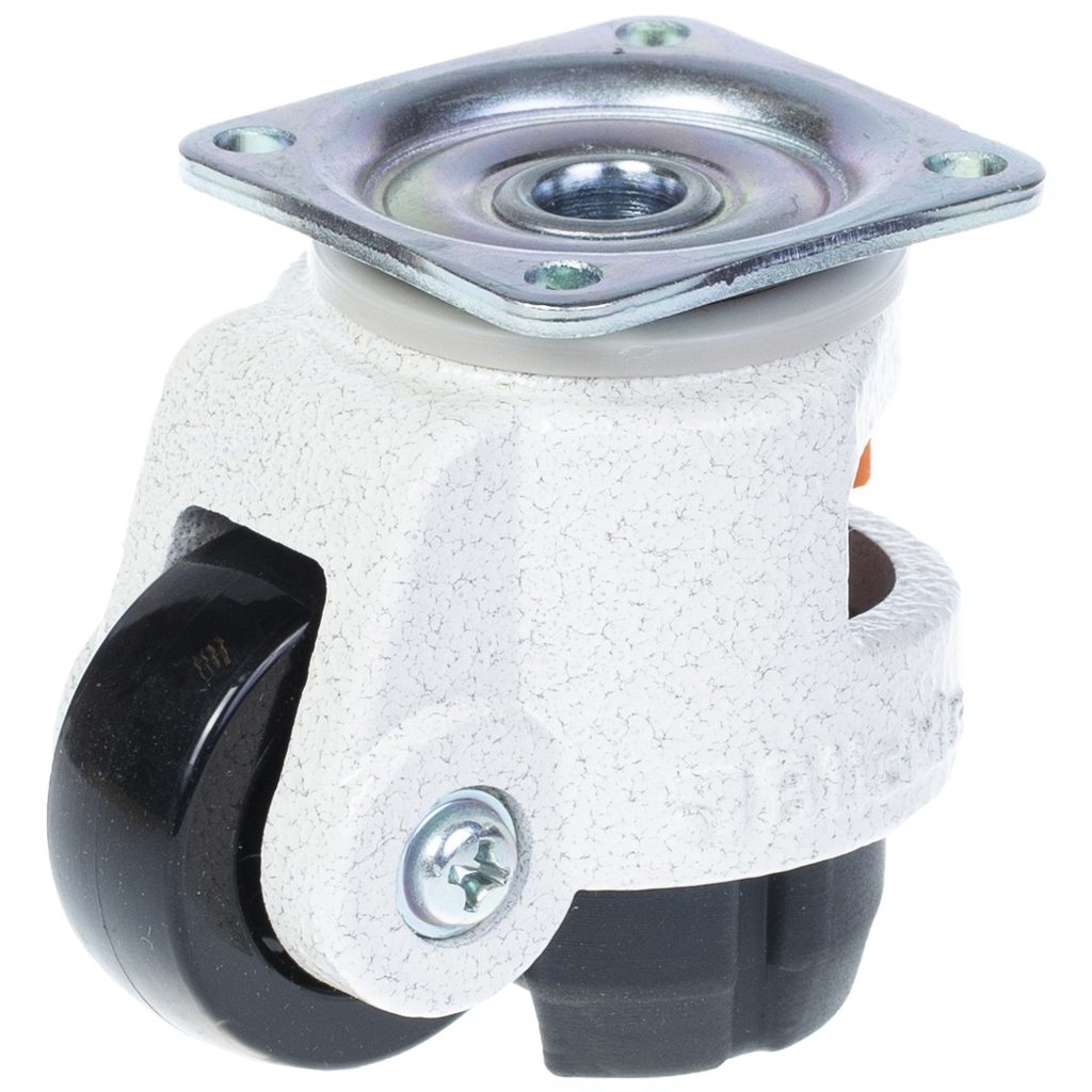 Säätöpyörä, 45 mm, Blickle-pyörä, kantavuus 180 kg, HRP-POA 45G