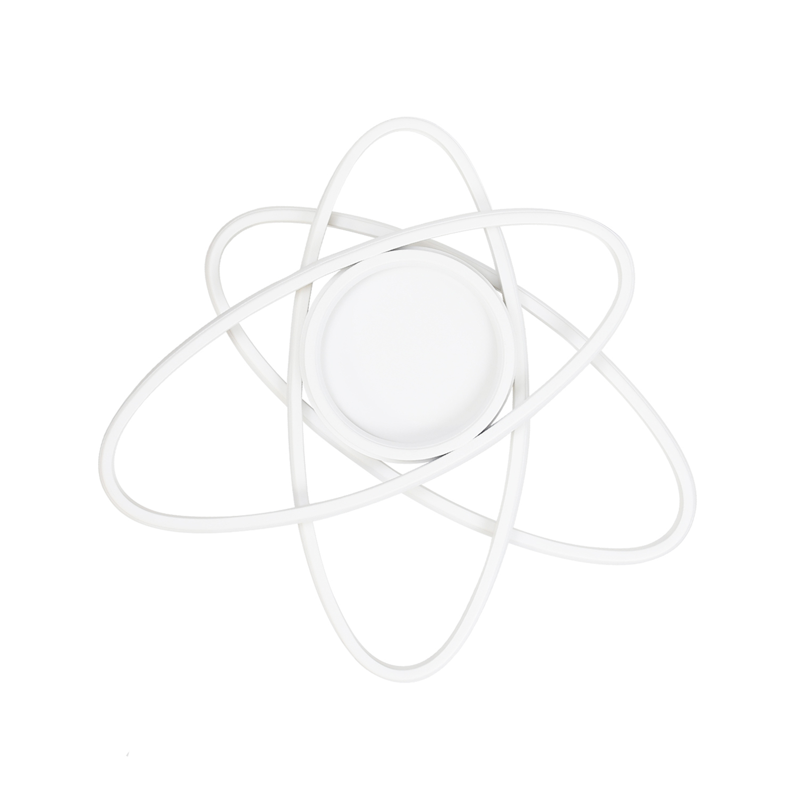 NETTLIFE moderni LED-kattovalaisin kaukosäätimellä 77 W himmennettävä olohuoneen keittiön valaisin makuuhuoneeseen, keittiöön, eteiseen, toimistoon