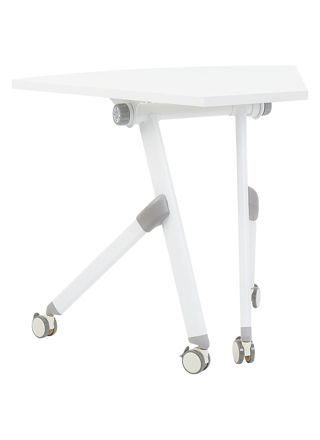 Taitettava työpöytä BENDI Valkoinen 90 cm 64 cm