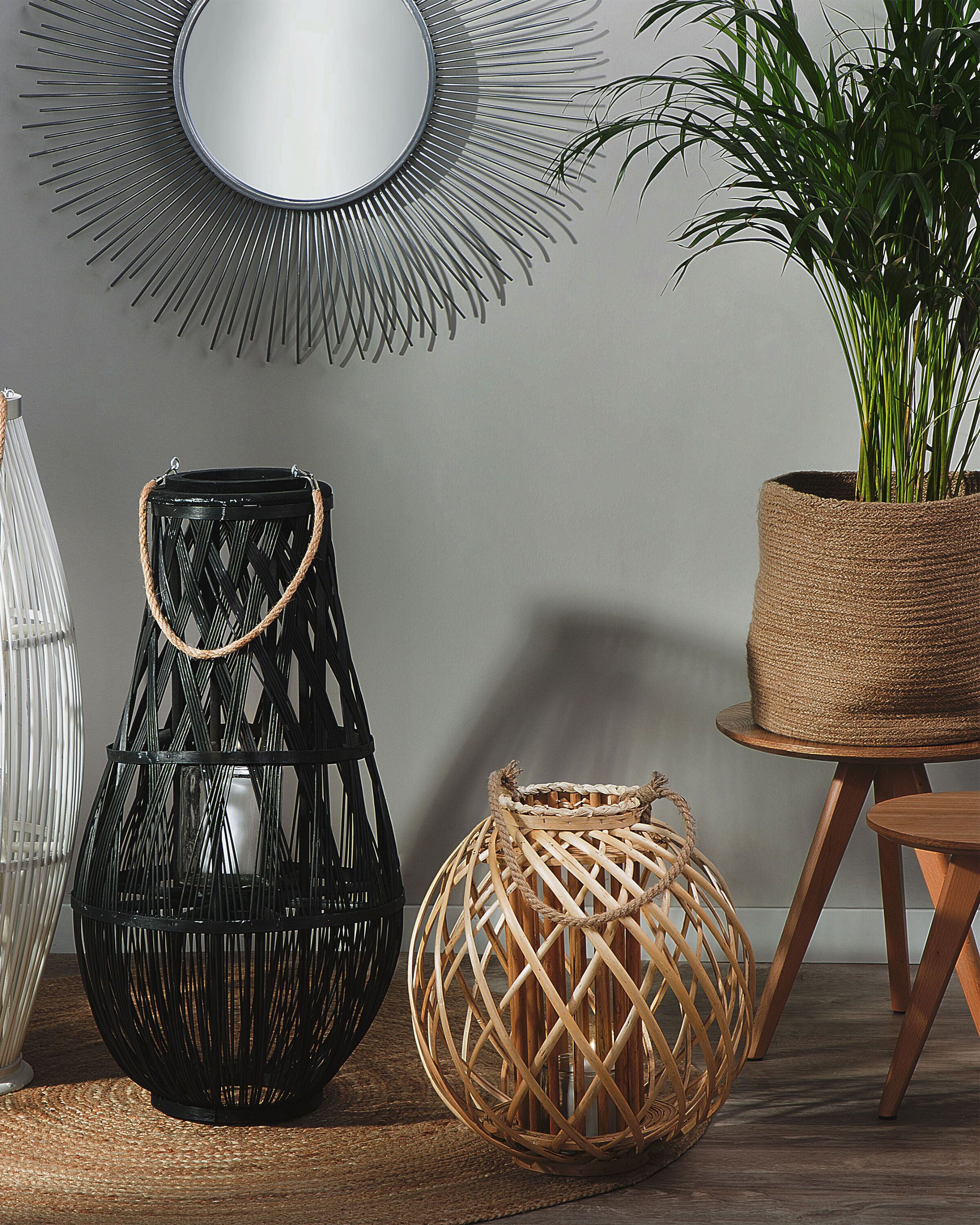 Lyhty SAMOA paju 41 cm Luonnonväri