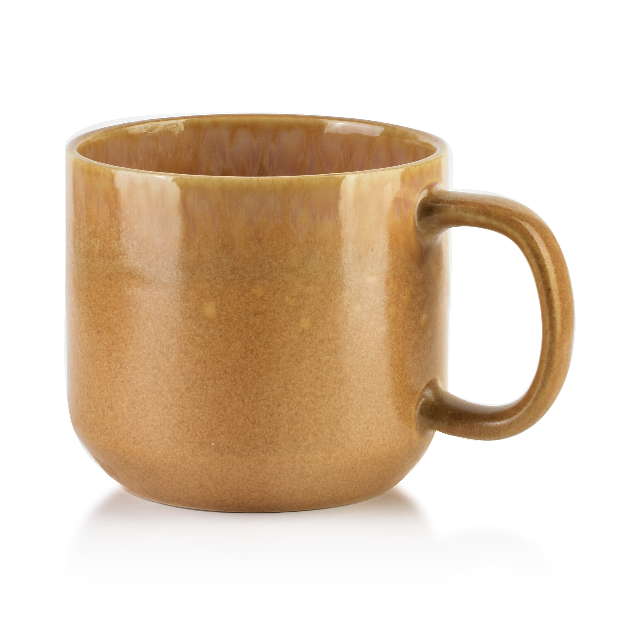 Muki keraaminen BASIC NATURE 400 ml 13,5x10x9 cm värikäs 1 kpl