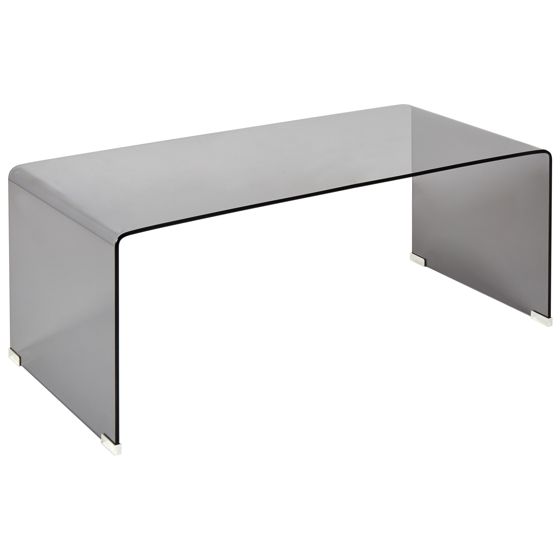 Sohvapöytä KENDALL karkaistu lasi Musta