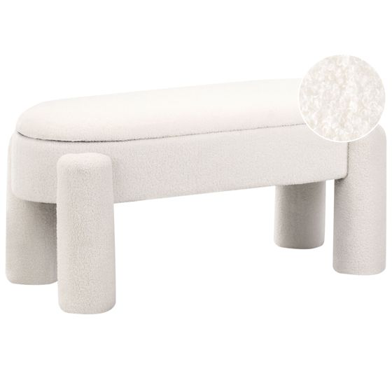 Säilytyspenkki OAKLEY buklee Luonnonvalkoinen