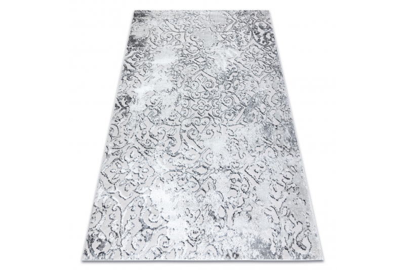 Matto MEFE moderni 8724 Ornamentti vintage pesty - harmaa