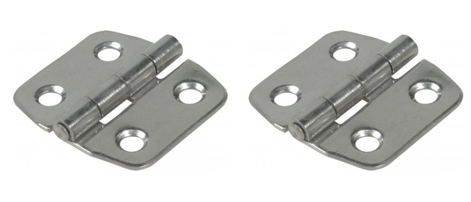 Sarana 40 x 42 mm, ruostumaton teräs – 1 pari – 2 kpl