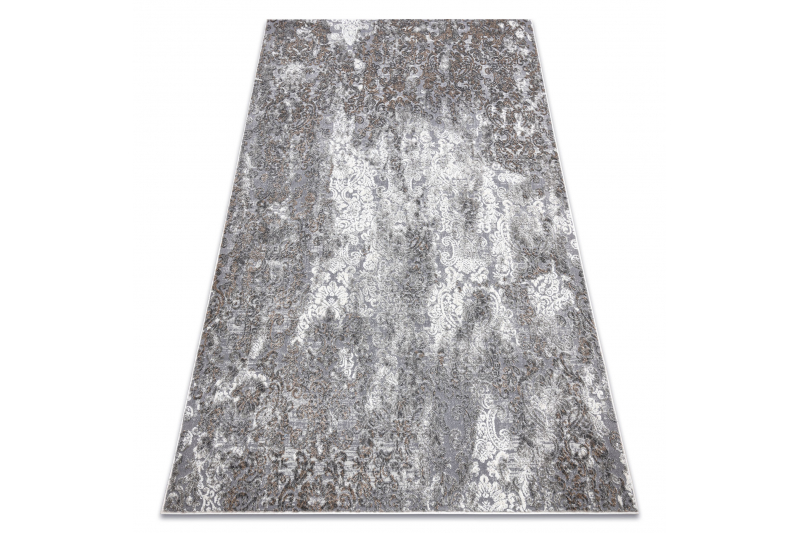 Matto NOBLE moderni 6773 45 Ornamentti vintage pesty - harmaa 80x150 cm