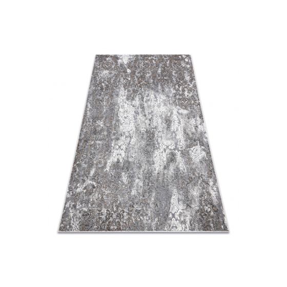 Matto NOBLE moderni 6773 45 Ornamentti vintage pesty - harmaa 80x150 cm