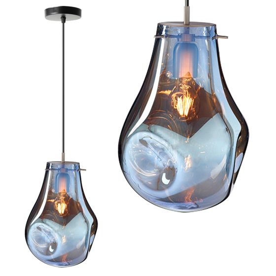 TOOLIGHT riippuva kattovalaisin APP327-1CP sininen, 29x20, 5x29cm