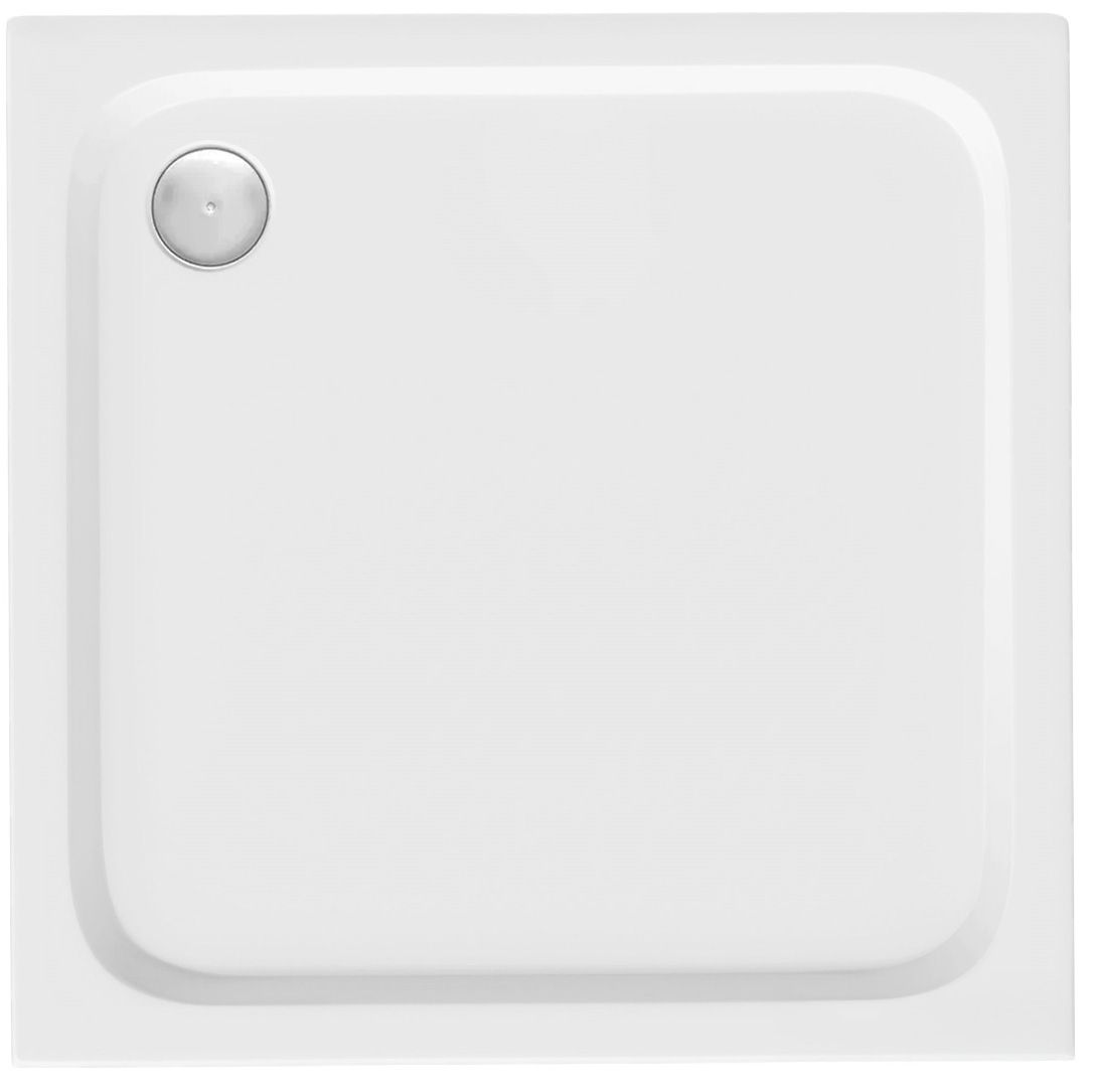 REA suihkuallas BELMOND 90X90 valkoinen, 90X90X5CM