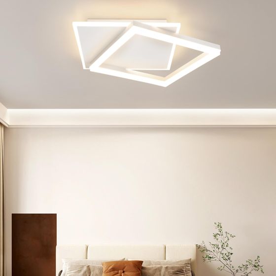 ZMH LED-kattovalaisin olohuoneeseen 29W 3000K Moderni metallinen kattovalaisin makuuhuoneeseen