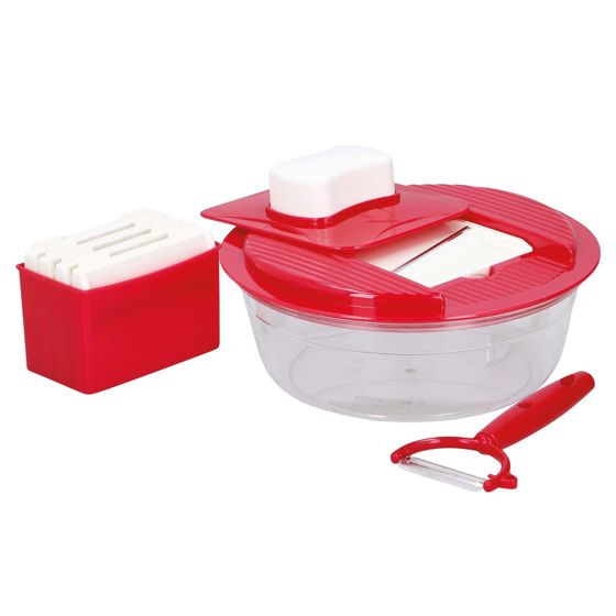 Raastin 7-in-1 Säiliöllä Monitoimikuorija 6 Terävää Terää