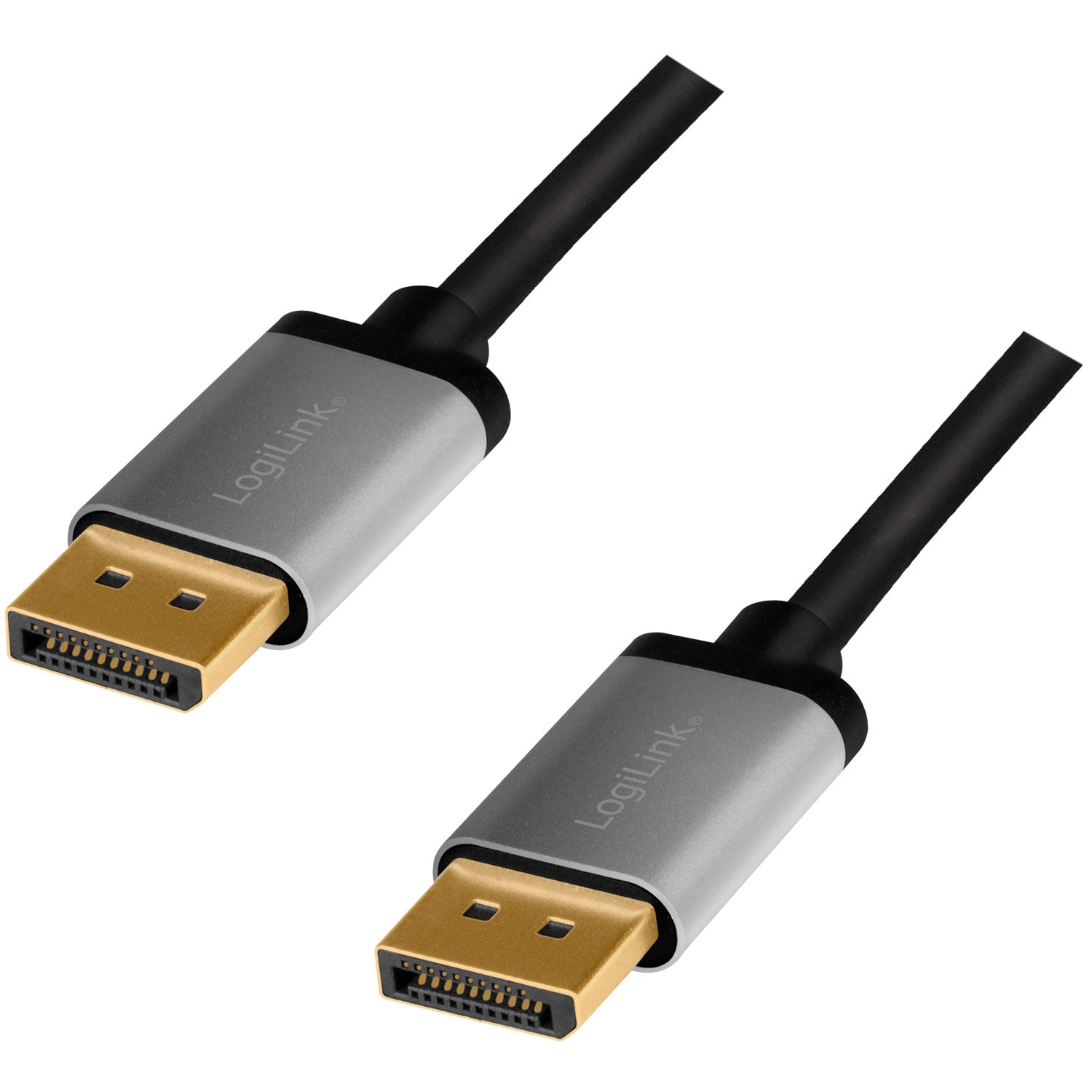 DisplayPort-kaapeli 4K/60Hz Alumiini 1m