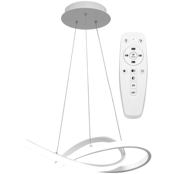 TOOLIGHT riippuva kattovalaisin APP392-CP valkoinen, 9x44, 5x90cm