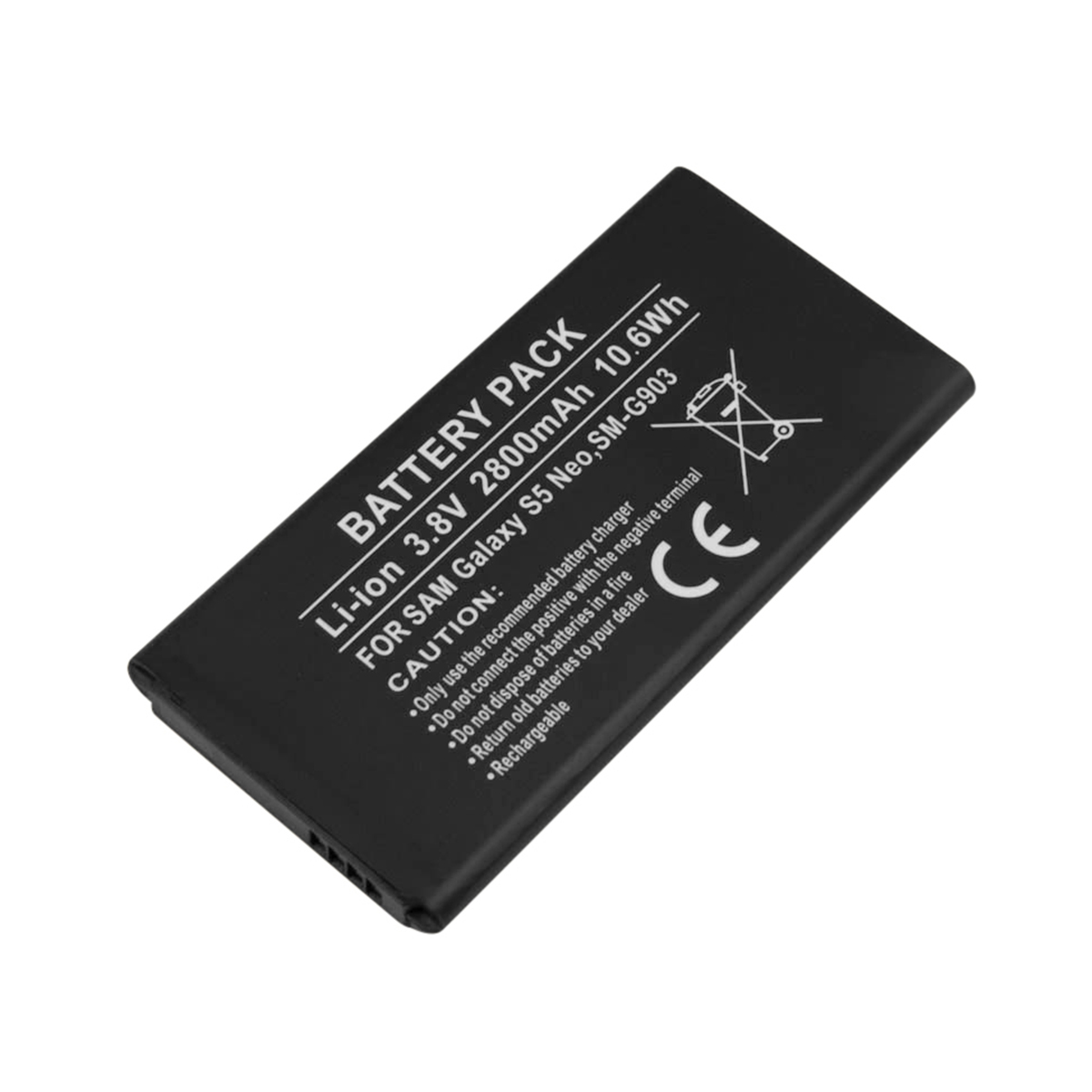 Akku älypuhelimeen Samsung Galaxy S5 Neo Li-ion 3.8V 2800mAh 10.6Wh