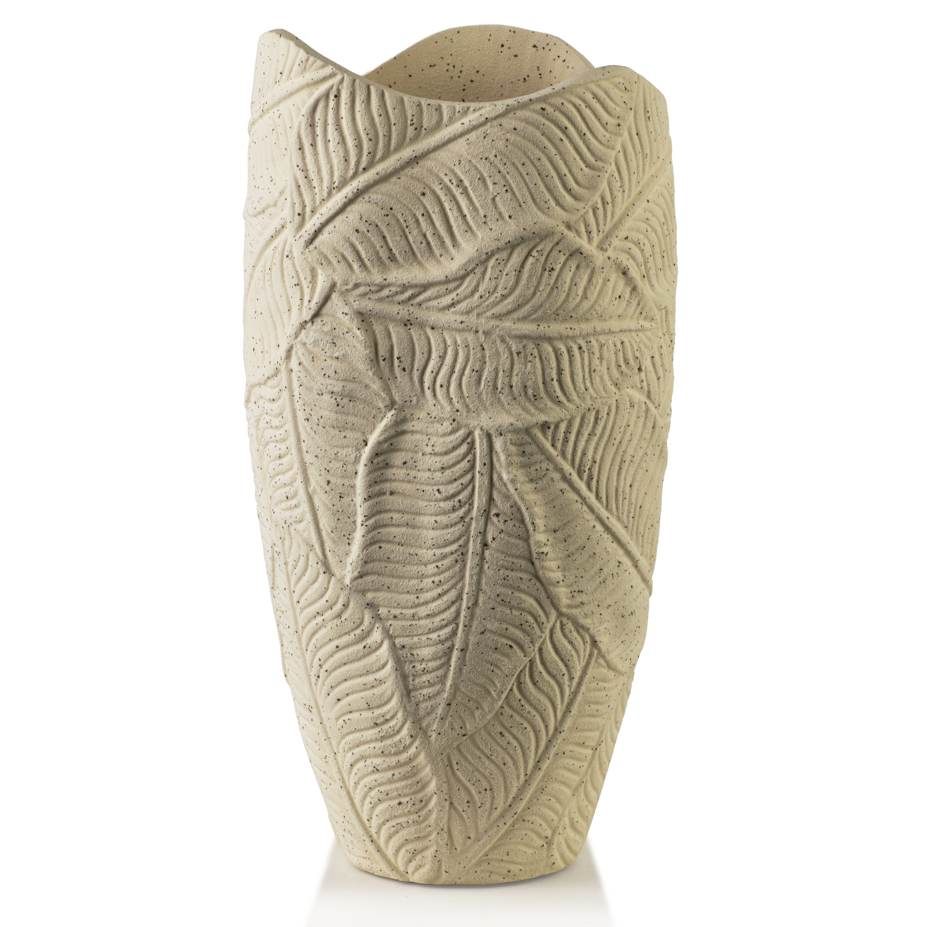Maljakko poliresiini Mondex Manon 16x31 beige 1kpl