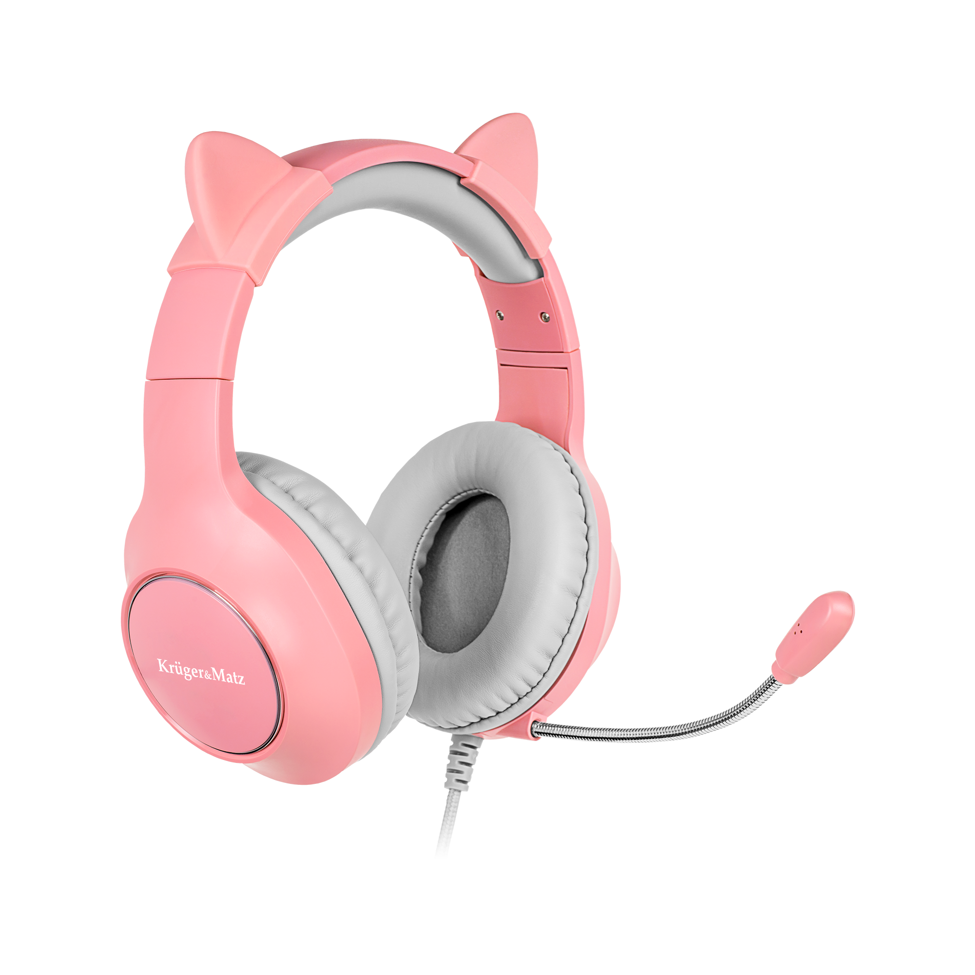 Pelikuulokkeet lapsille, kissankorvat, mikrofoni