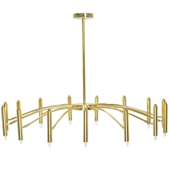 TOOLIGHT riippuvalaisin APP1197-15CP kulta, 97X97X68CM