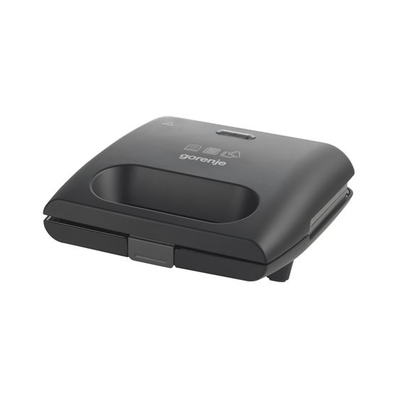 Gorenje | SM703GCB | Voileipäpaahdin | 700 W | Levyjen lukumäärä 3 | Kakkujen lukumäärä 2 | Musta