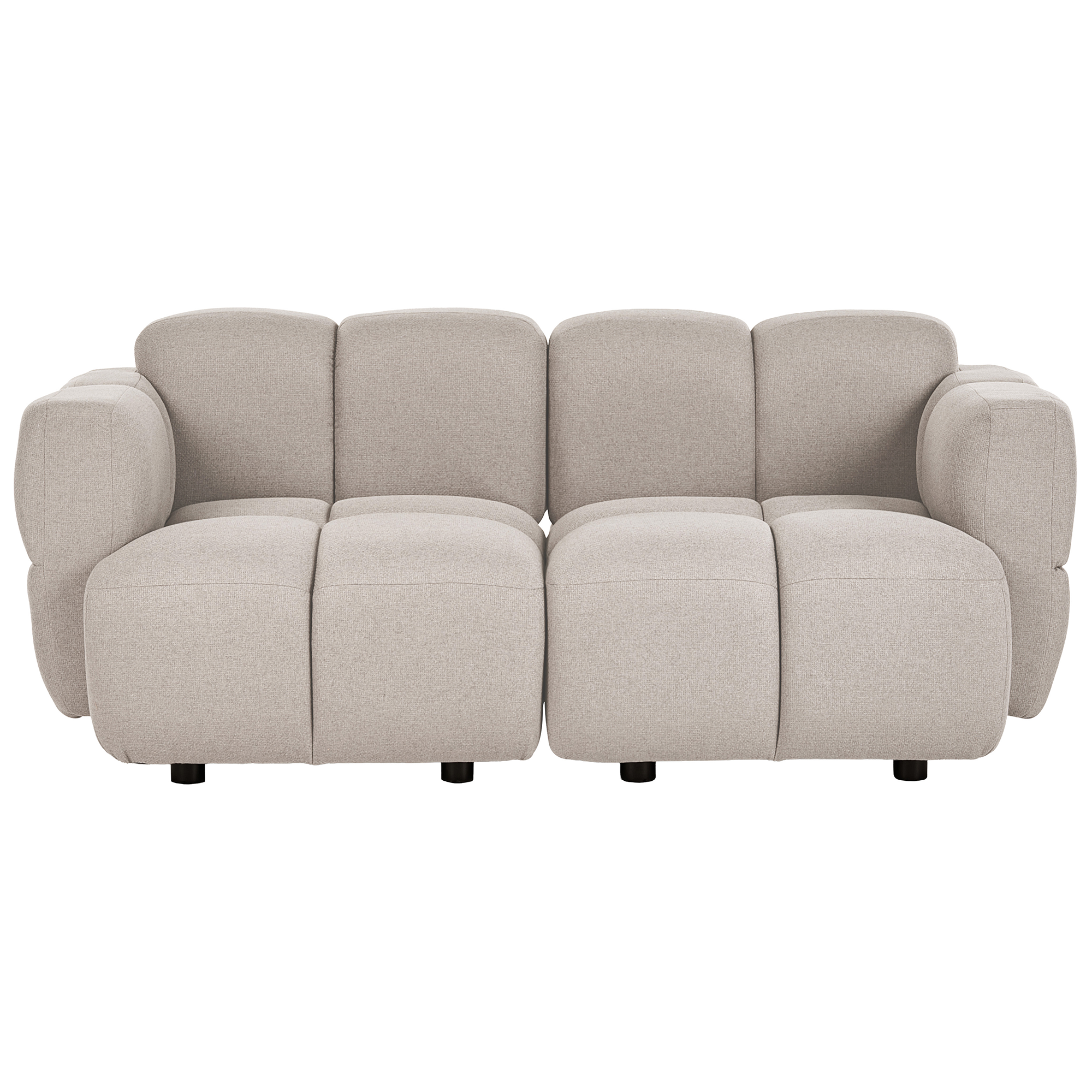 Moduulisohva 2-istuttava MAKSABERG Kangas Beige