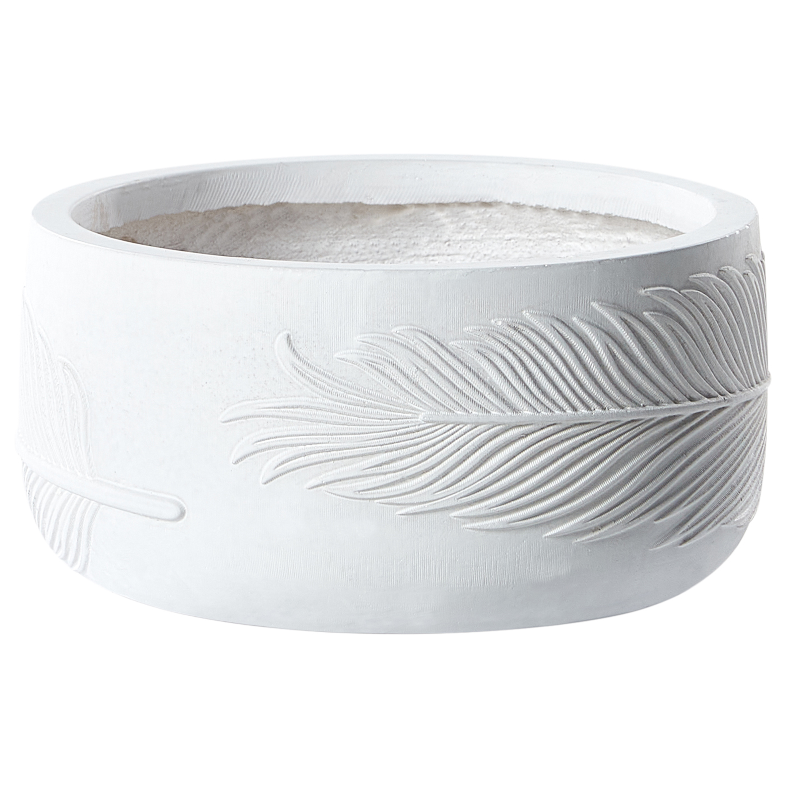 Kukkaruukku FTERO 25 cm Luonnonvalkoinen