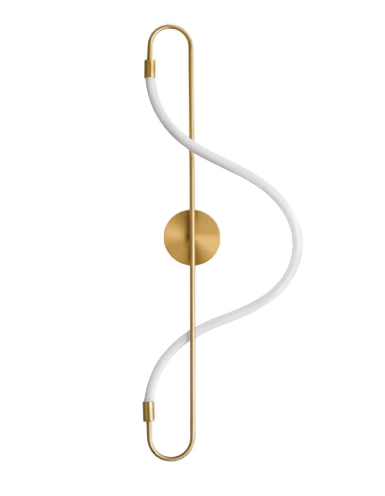 TOOLIGHT seinävalaisin LED APP858-W LONG kulta, 78x30x78cm