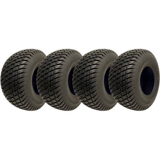 18x8,50-8 ruohonleikkurin rengas, 4-kerroksinen, monikäyttöinen nurmikko- ja nurmikkokäyttöön, Wanda P332, tieliikennekelpoinen (4 kpl:n sarja)