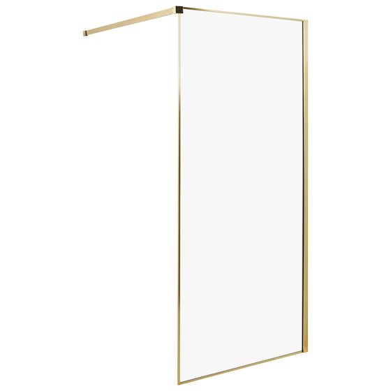 Suihkuseinä WASPAM 90 x 190 cm Kulta