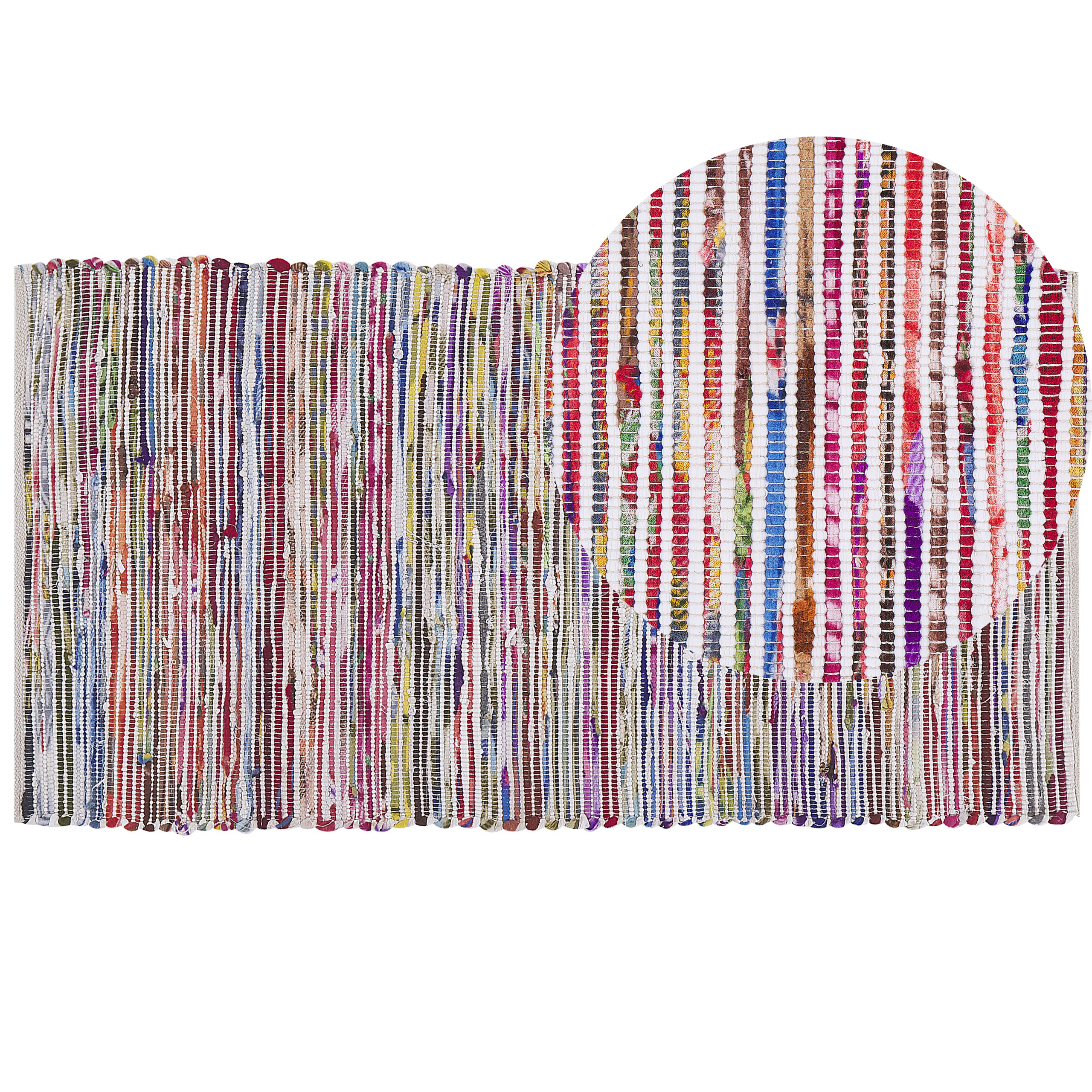 Matto BARTIN Valkoinen 80 x 150 cm