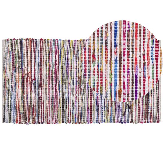 Matto BARTIN Valkoinen 80 x 150 cm