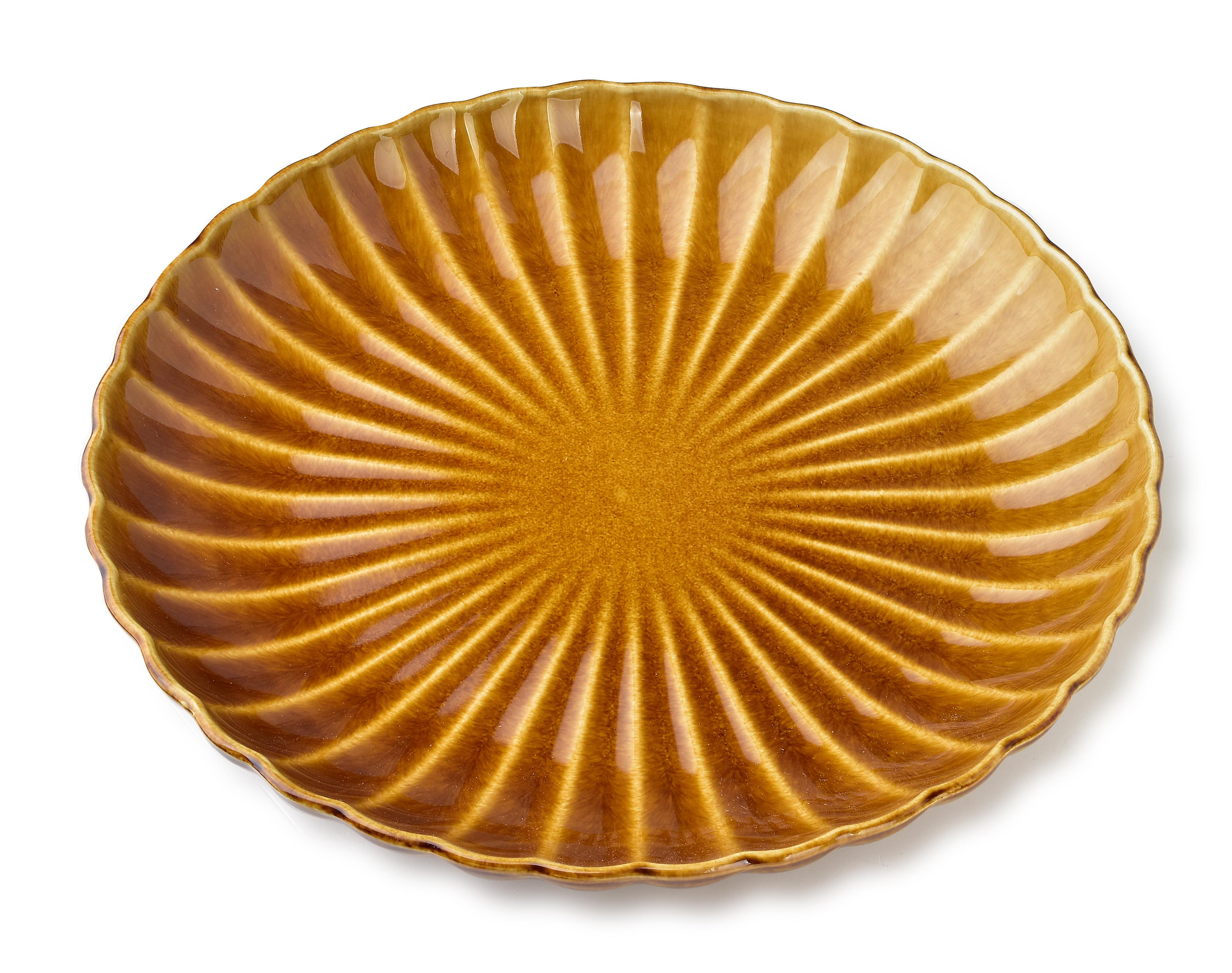 Ruokalautanen posliini EVIE HONEY 27 cm hunaja 1 kpl