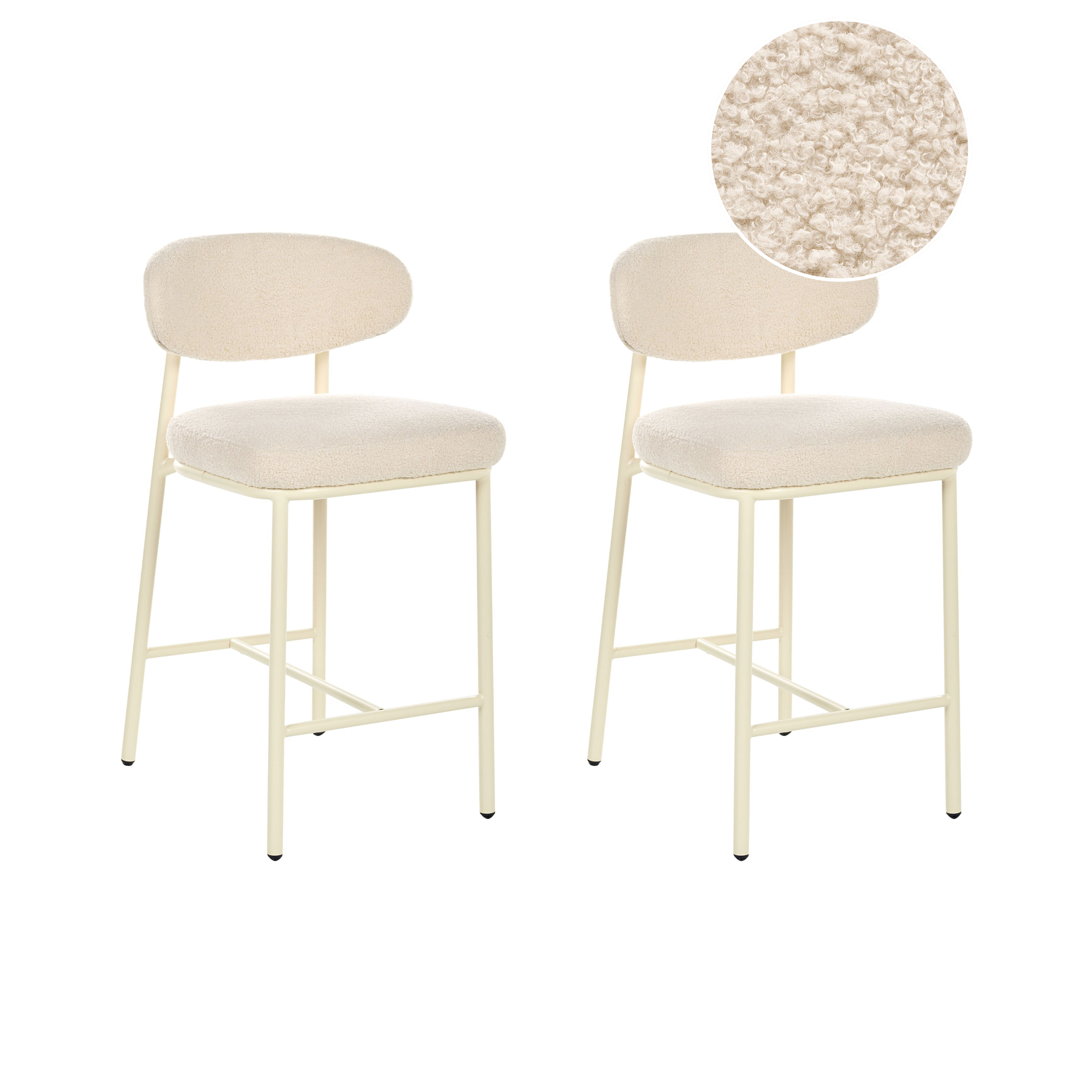 Baarituolisetti 2 kpl UNITY Buklee Vaaleanbeige