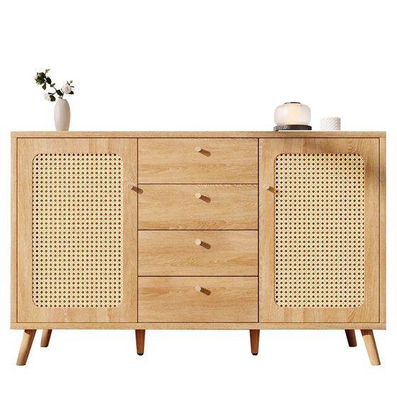 Lipasto 140x40x86 cm,vaalea tammi