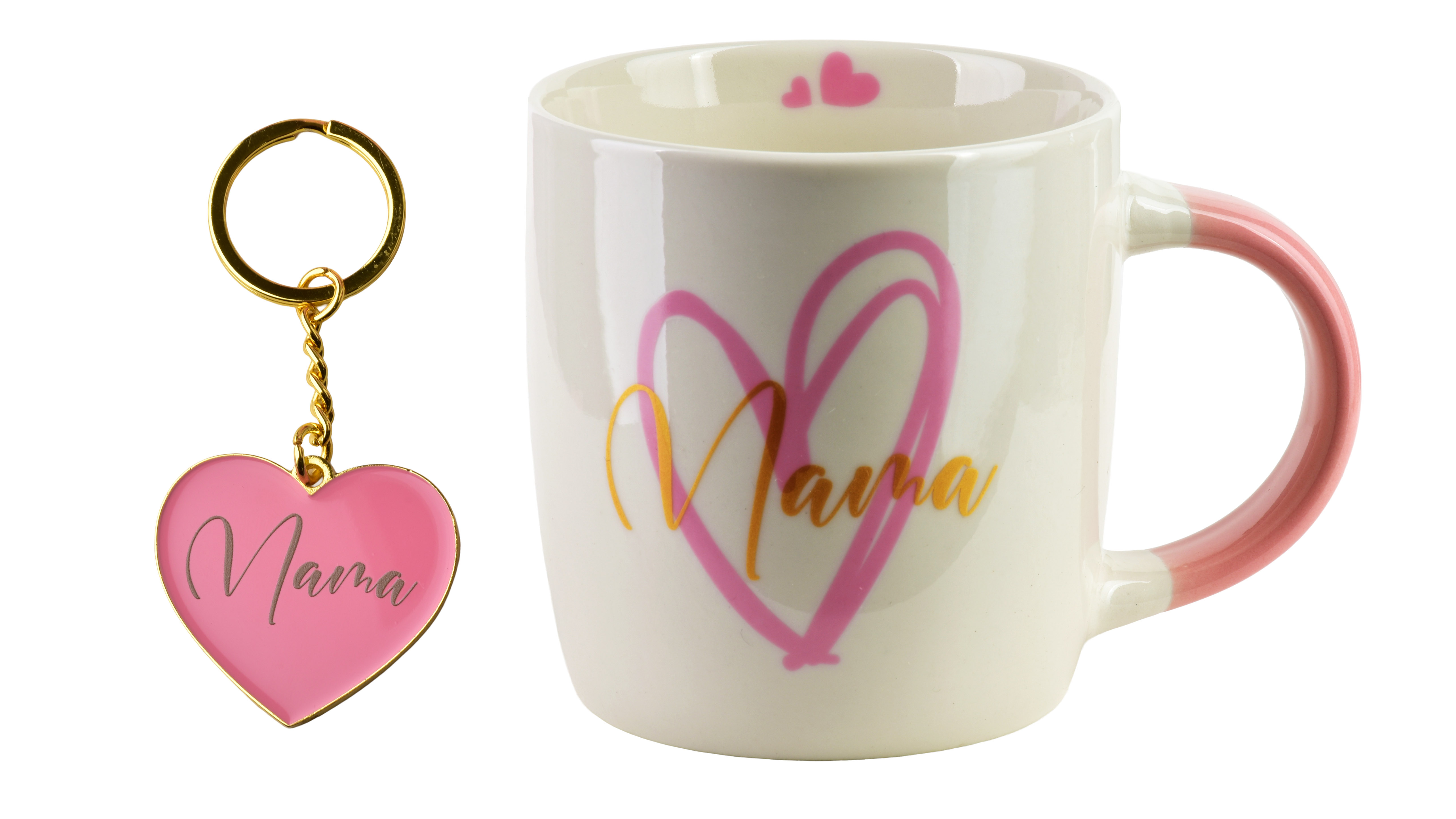Muki Prima MAMA 350 ml 8,5x12x9 cm vaaleanpunainen 1 kpl