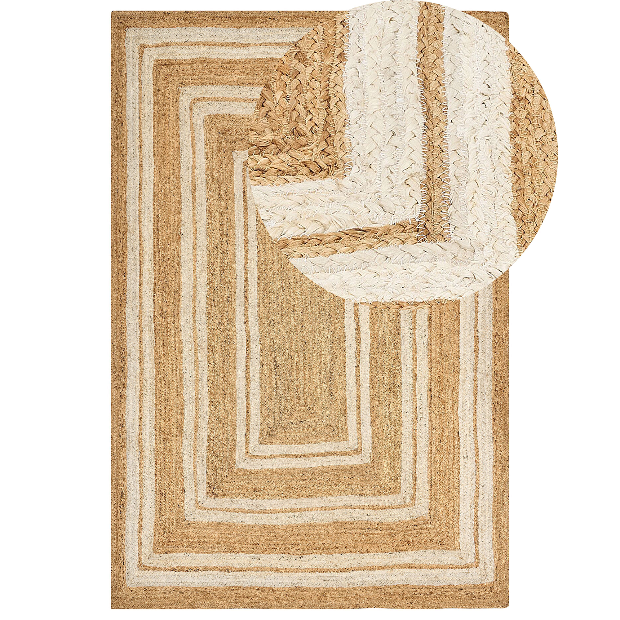 Matto ELMALI Beige 200 x 300 cm Juutti